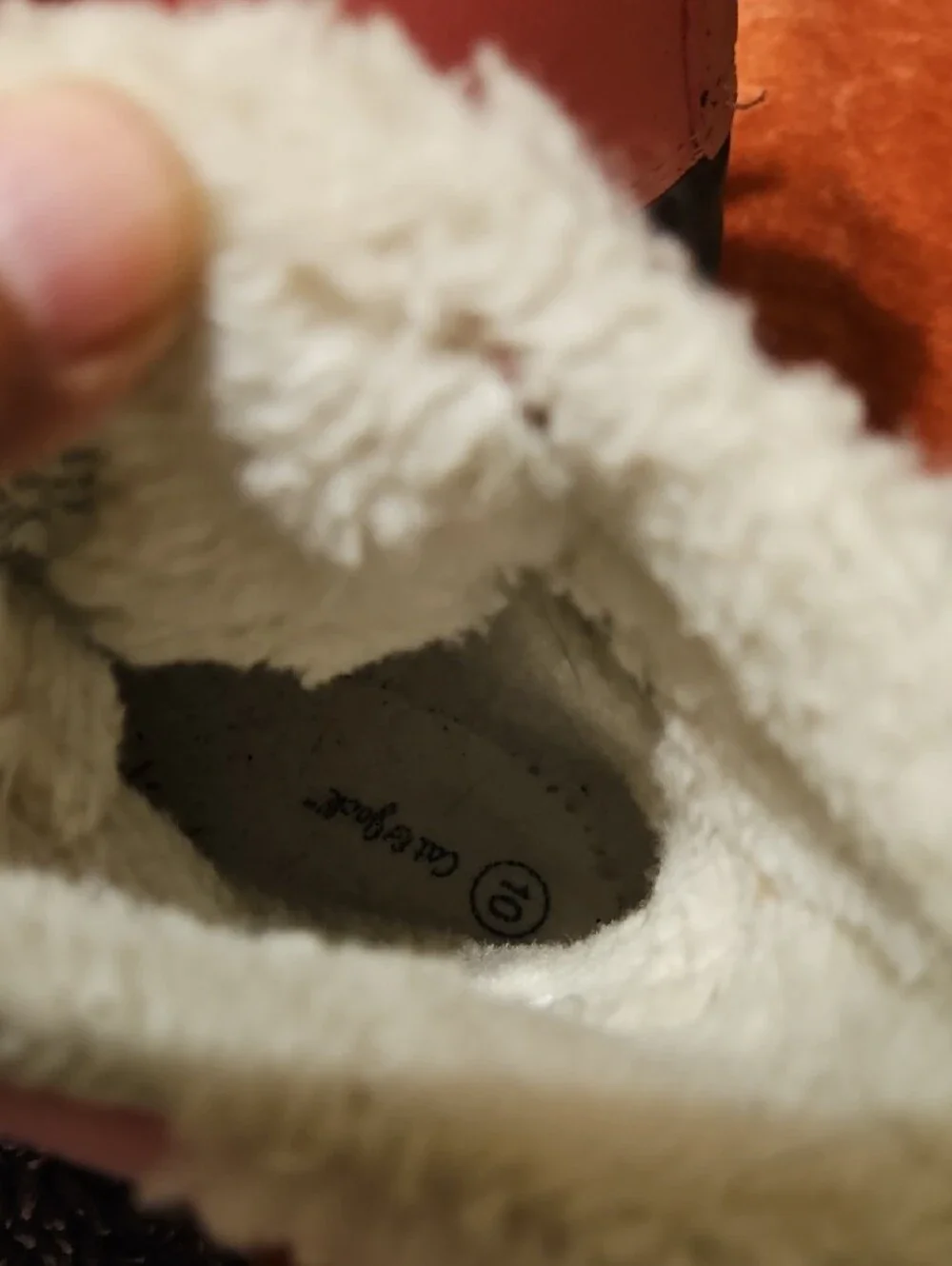 Cat &jack Pink and Gray Kids Snow Boots with Faux Fur Cuff 10t
